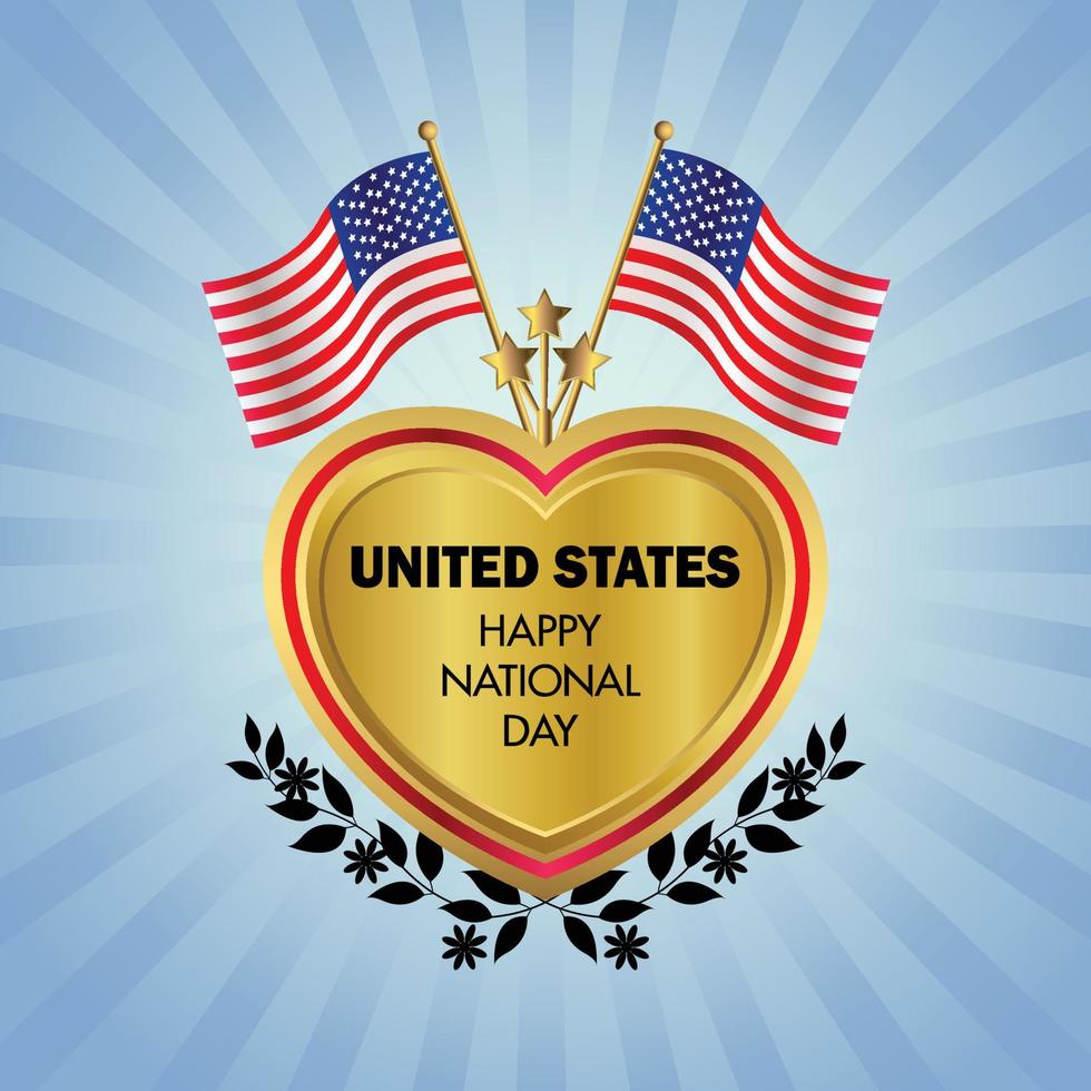 unido estados nacional día , nacional día pasteles vector