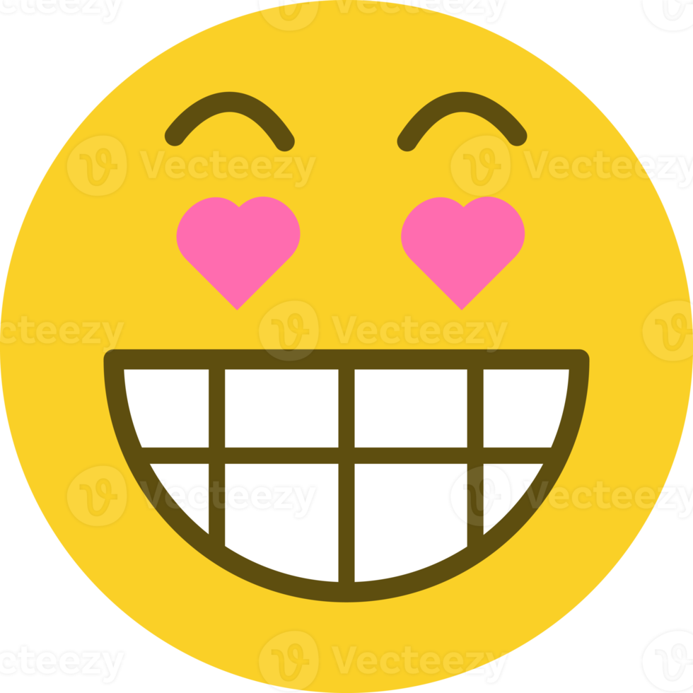 emoticons vallend in liefde, vallend in liefde emoji. png