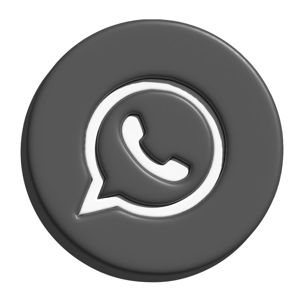 2d Symbol von WhatsApp Logo png