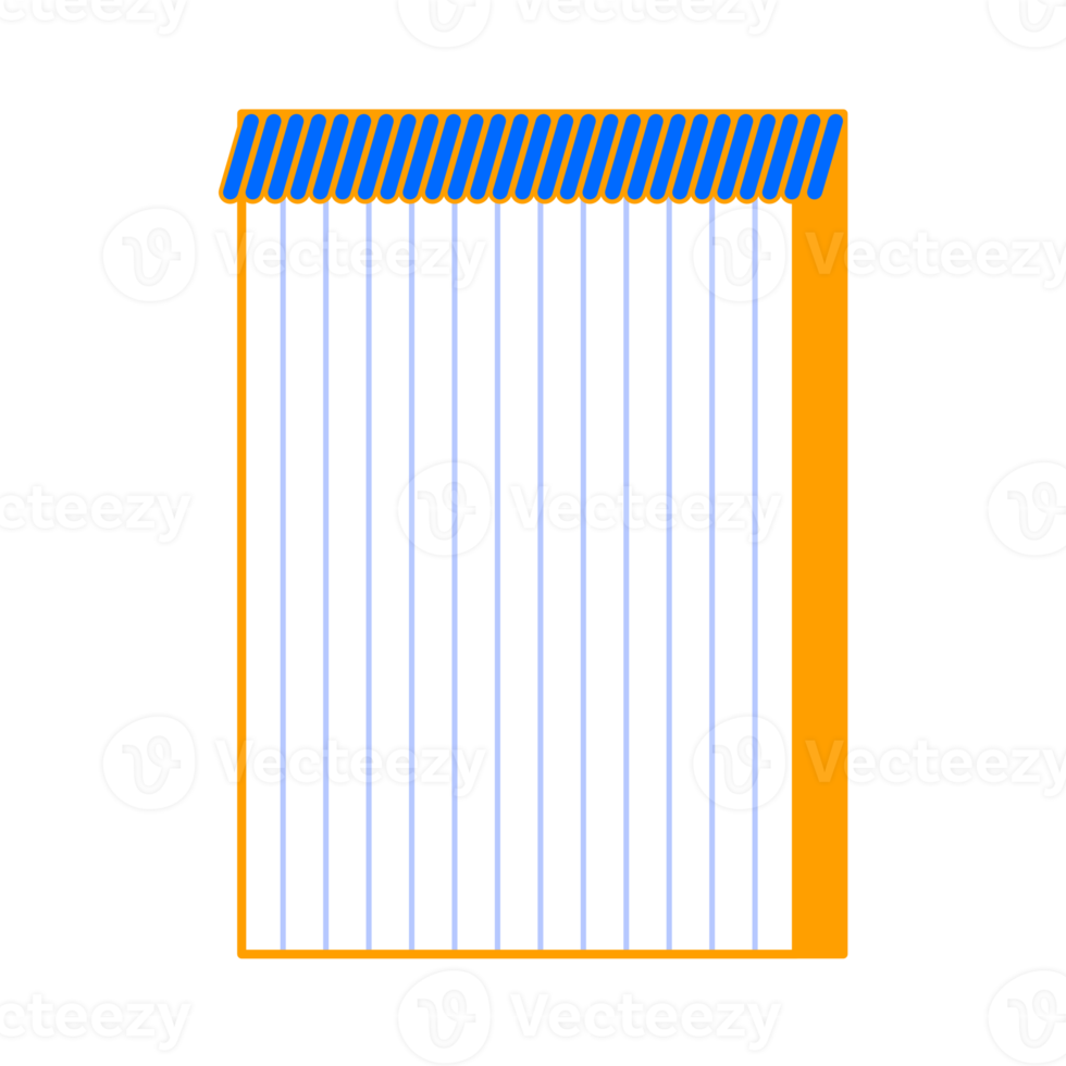 The Notepad Sheet png