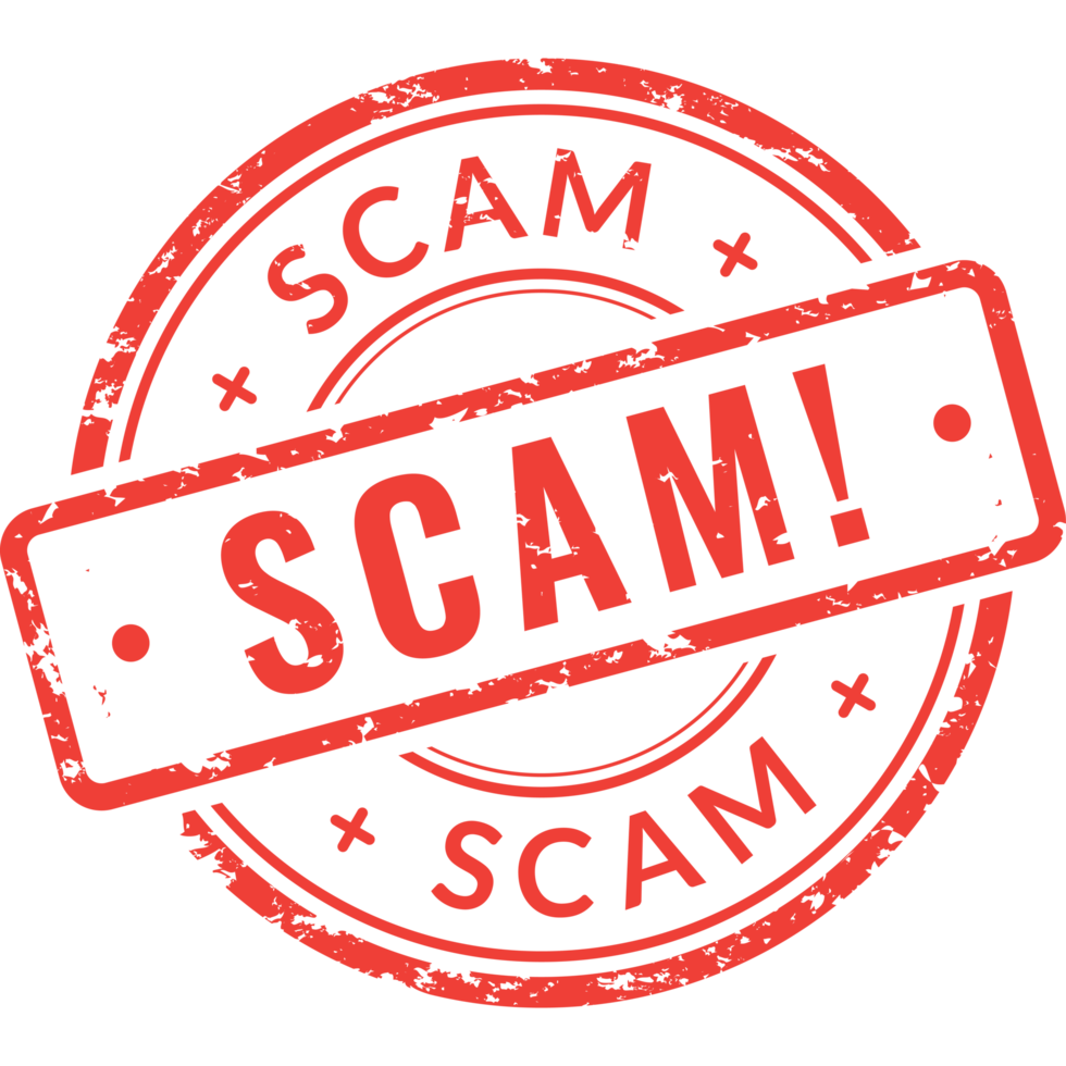 scam, rubber stamp png