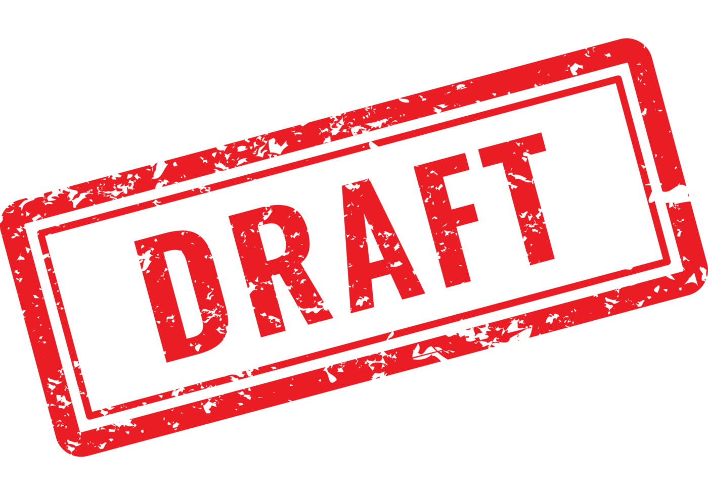 draft, rubber stamp 21433004 PNG