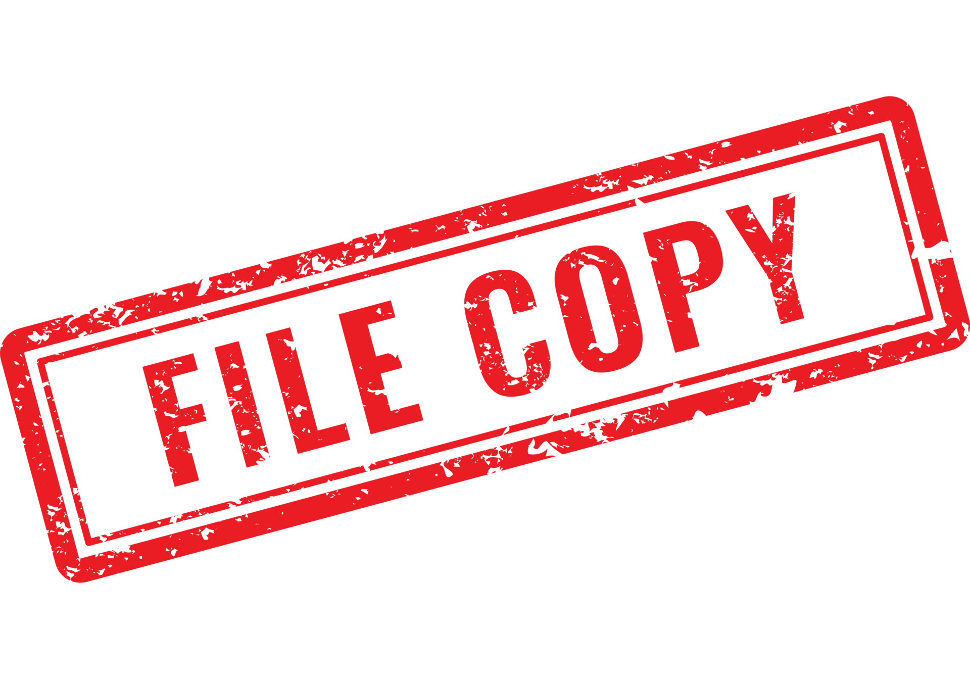 File Copy Rubber Stamp 21433020 Png