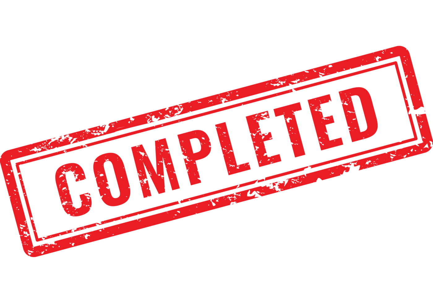 Completed Stamp PNG