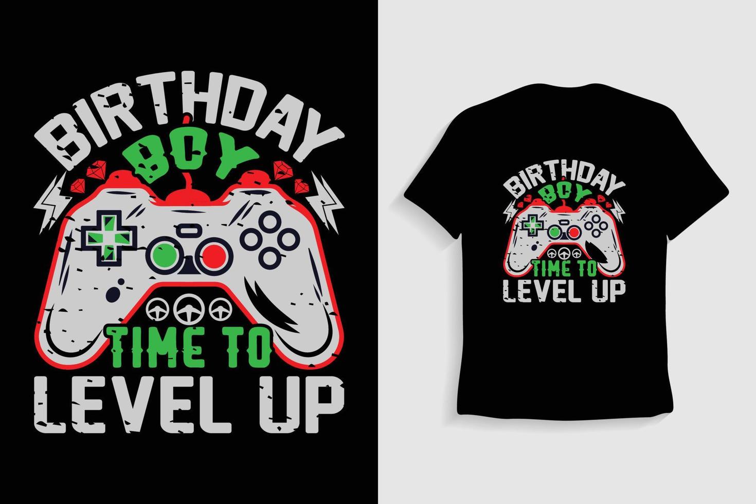 Vintage video game play level up illustration vector
