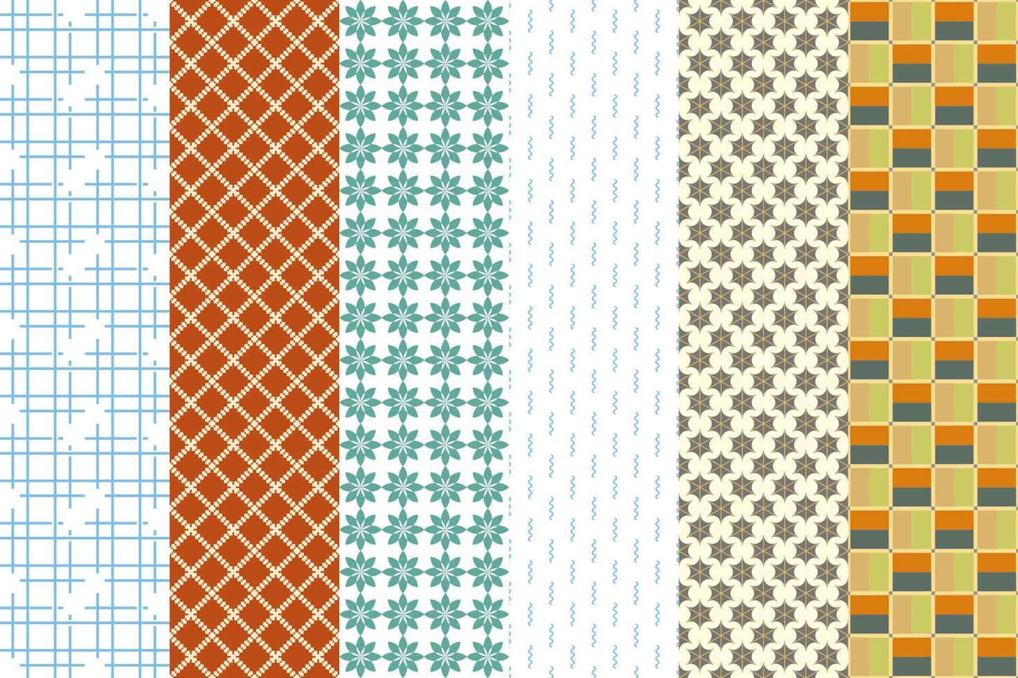Abstract set futuristic geometric background. Modern graphic concept. vector