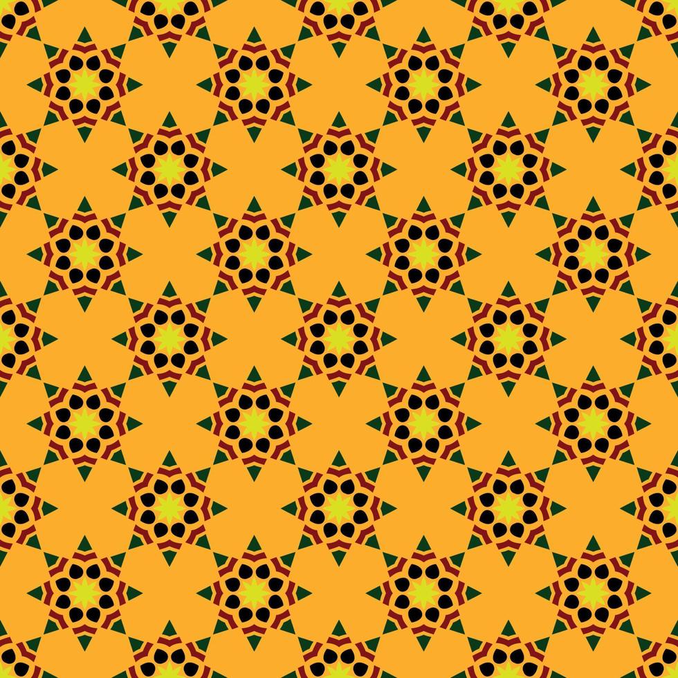 Seamless vector pattern. Background texture in geometric ornamental style