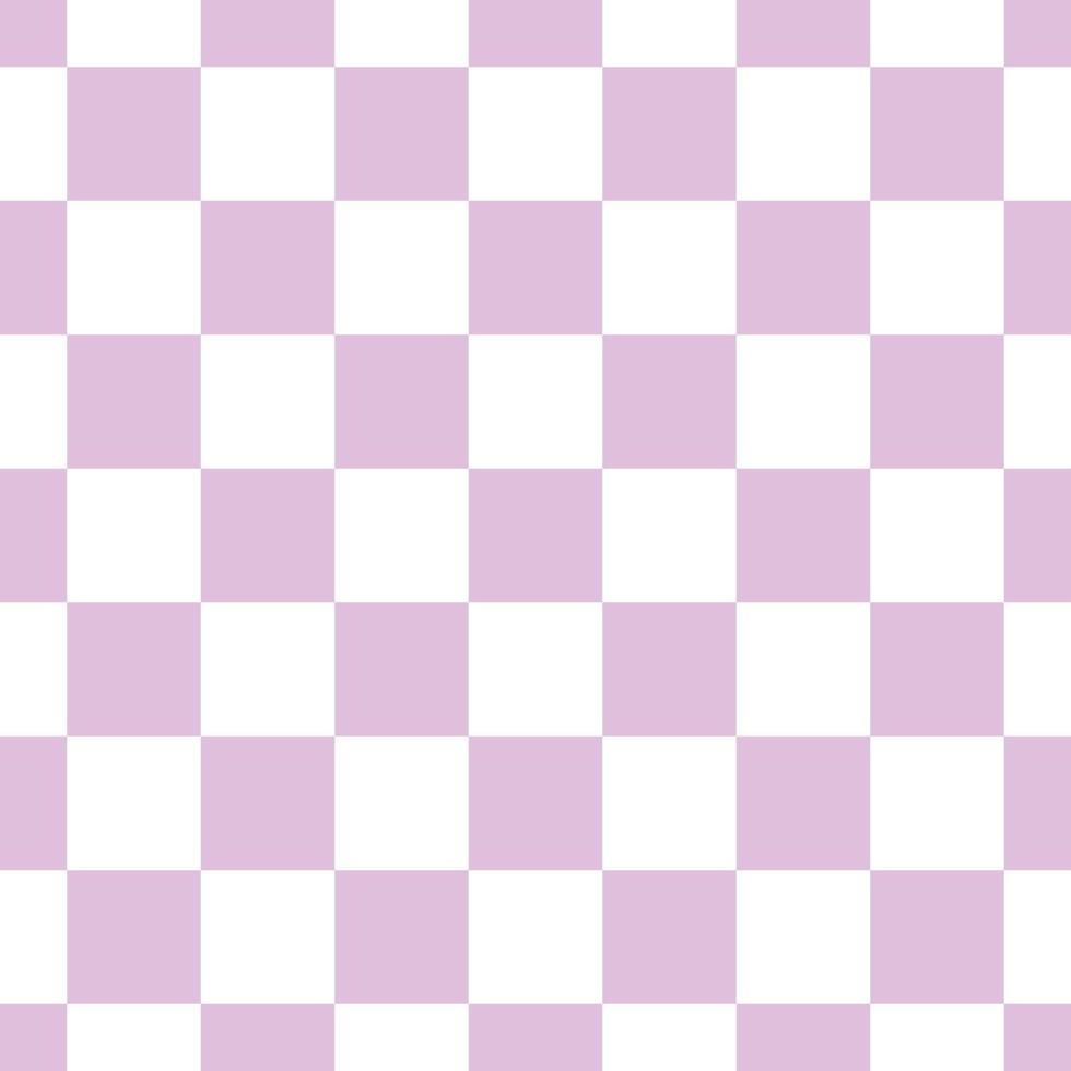 Pattern from pink squares on white seamless design background. vector