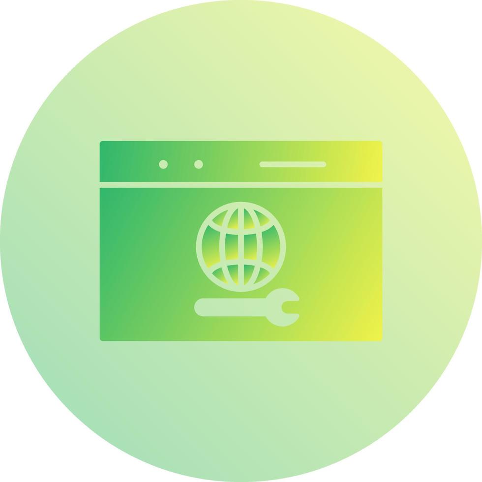 Unique Web Support Vector Icon