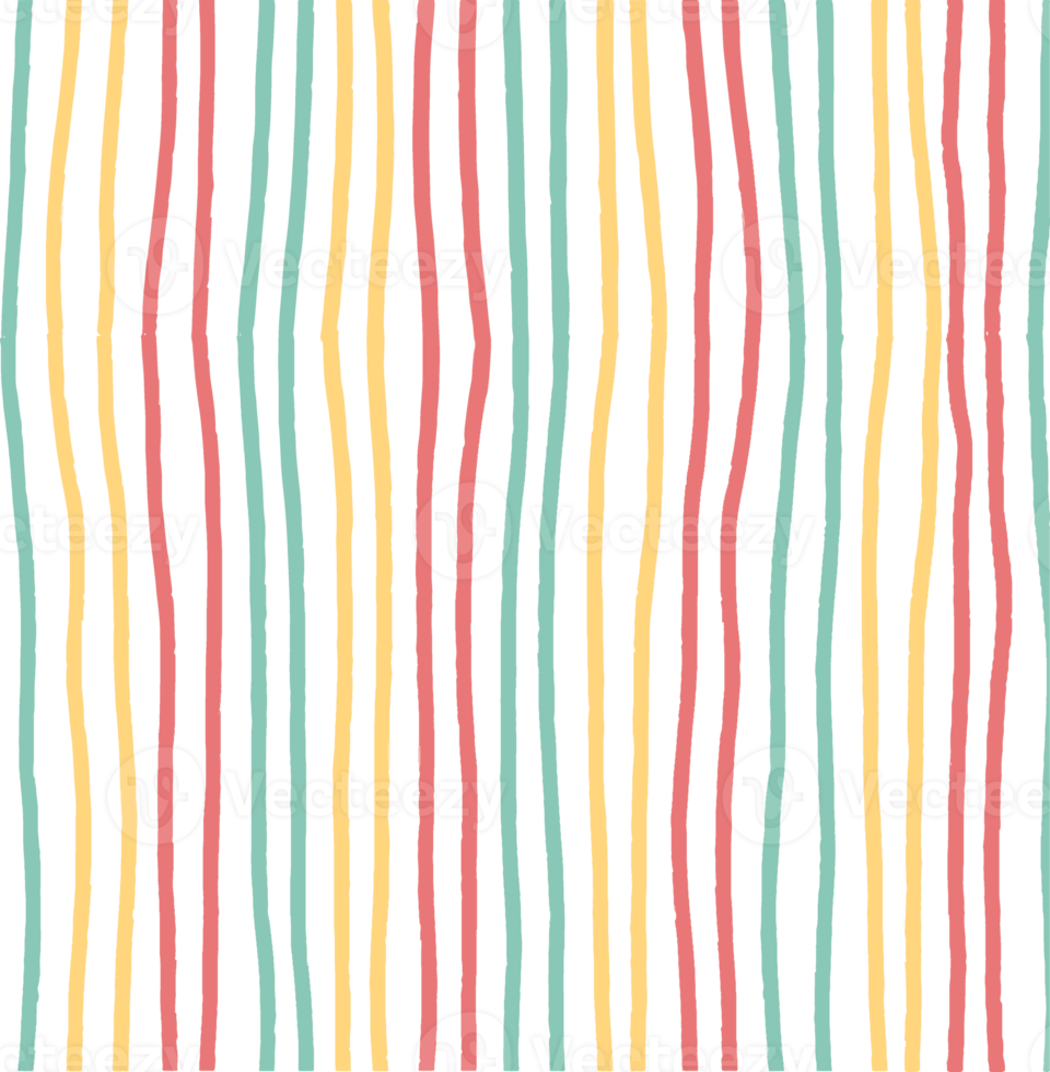 retro vintage vertical hand drawing line pattern seamless background png