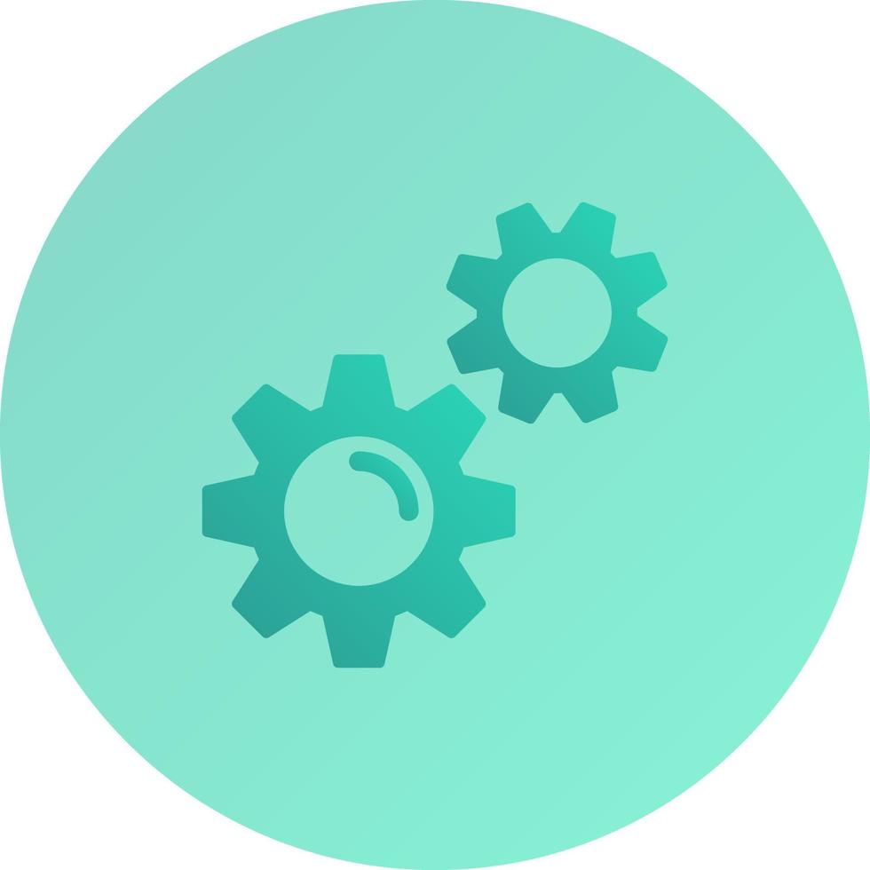 Gears Vector Icon