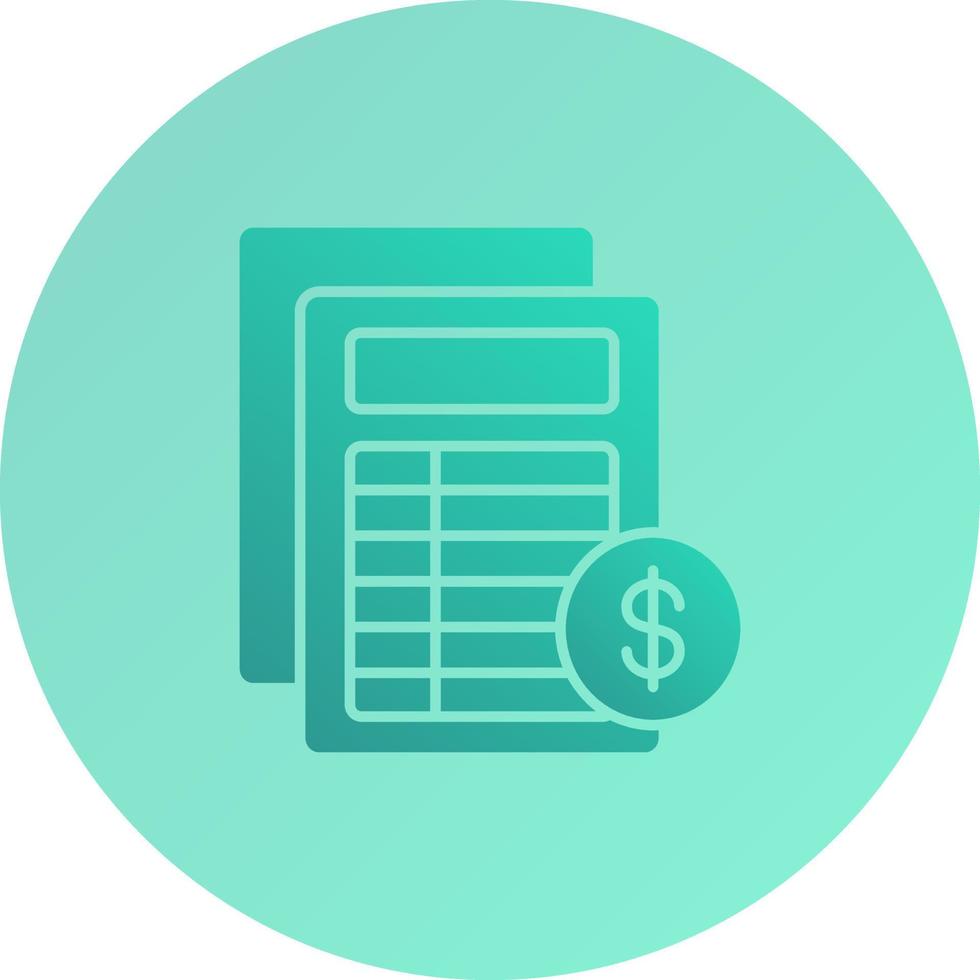 Invoice Vector Icon