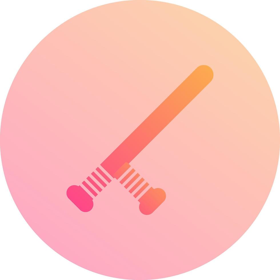 Baton Vector Icon