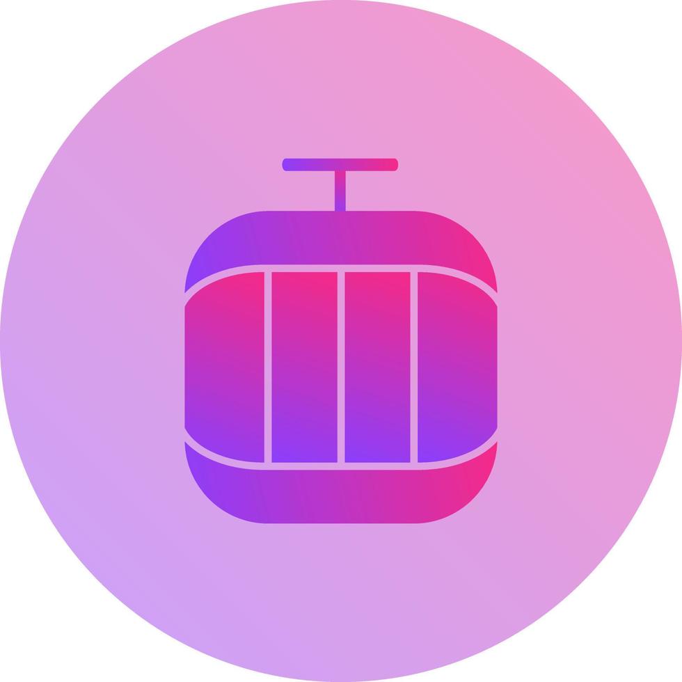 Cable Car Vector Icon