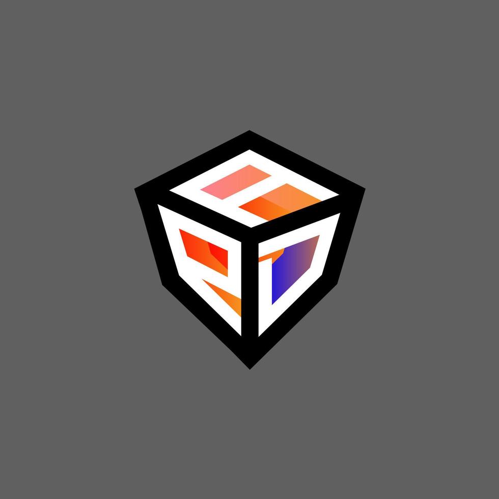 APD letter logo creative design with vector graphic, APD simple and modern logo.