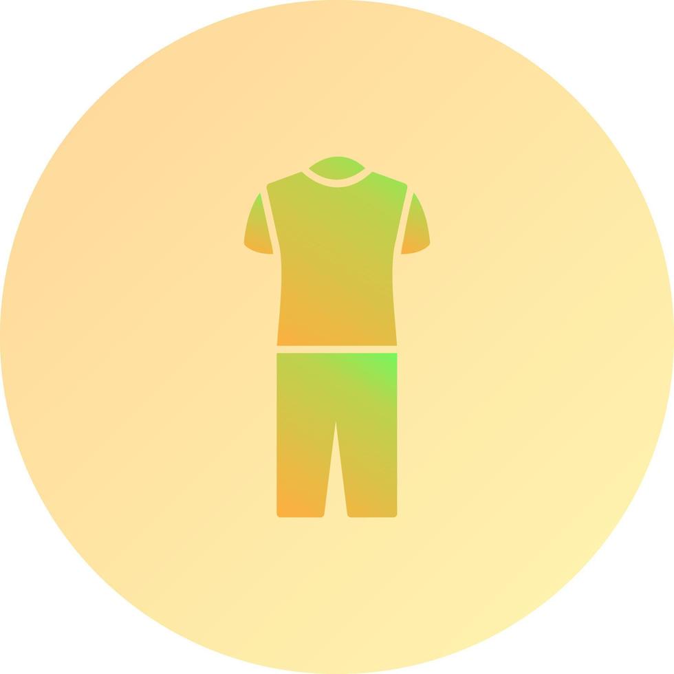 Pyjamas Suit Vector Icon