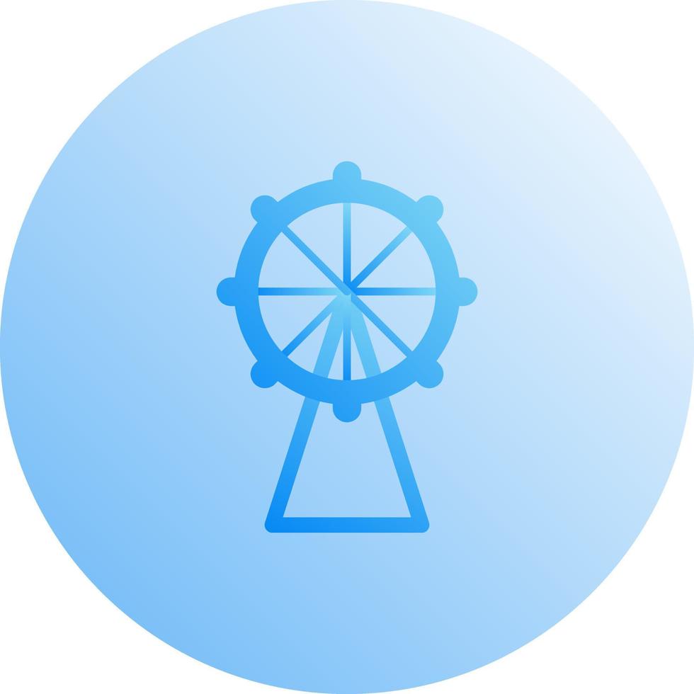 Ferris Wheel Vector Icon