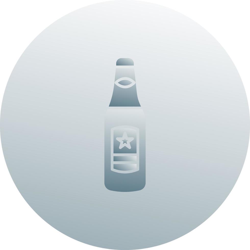 Beer Bottle Vector Icon