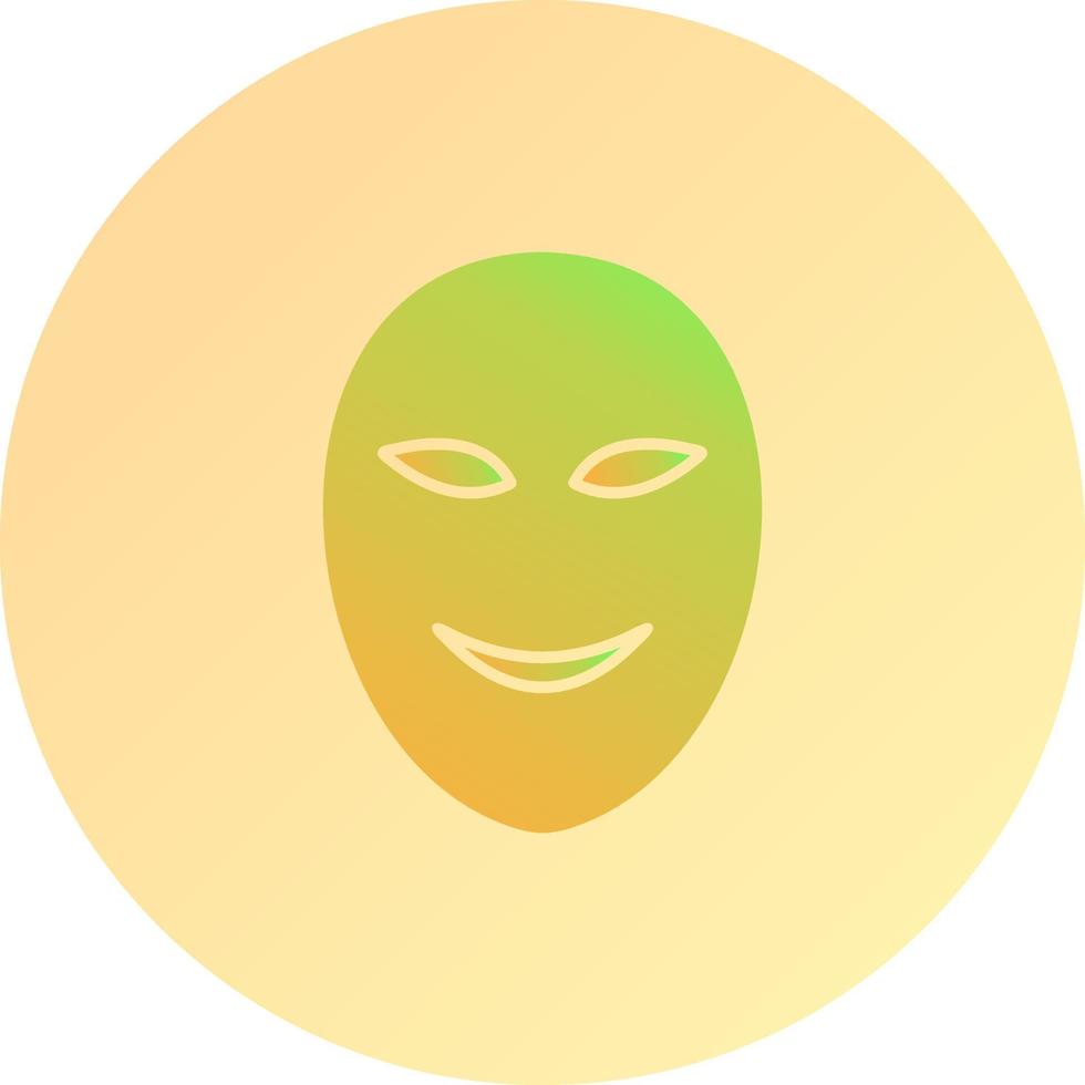 Ancient Face Mask Vector Icon