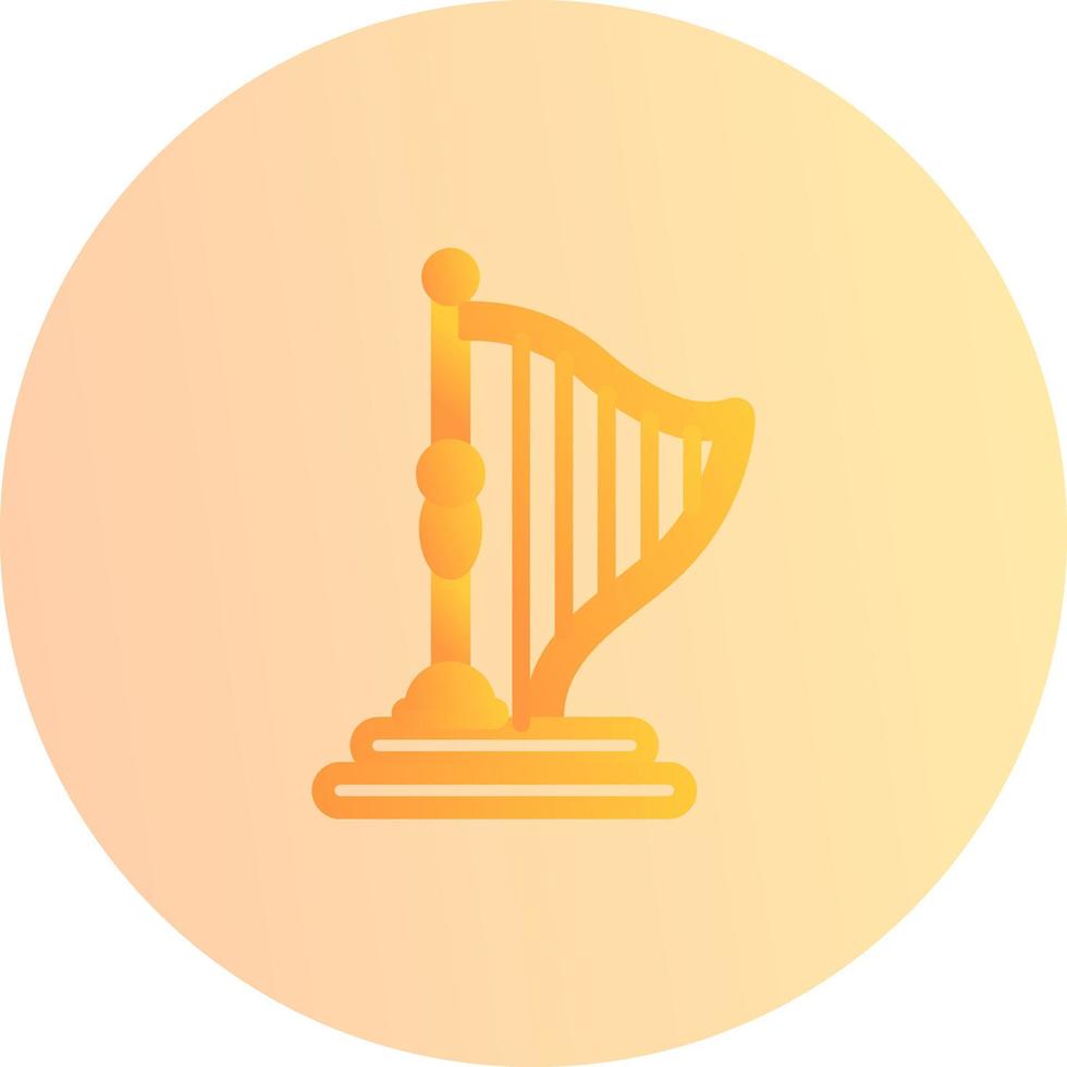 Harp Vector Icon