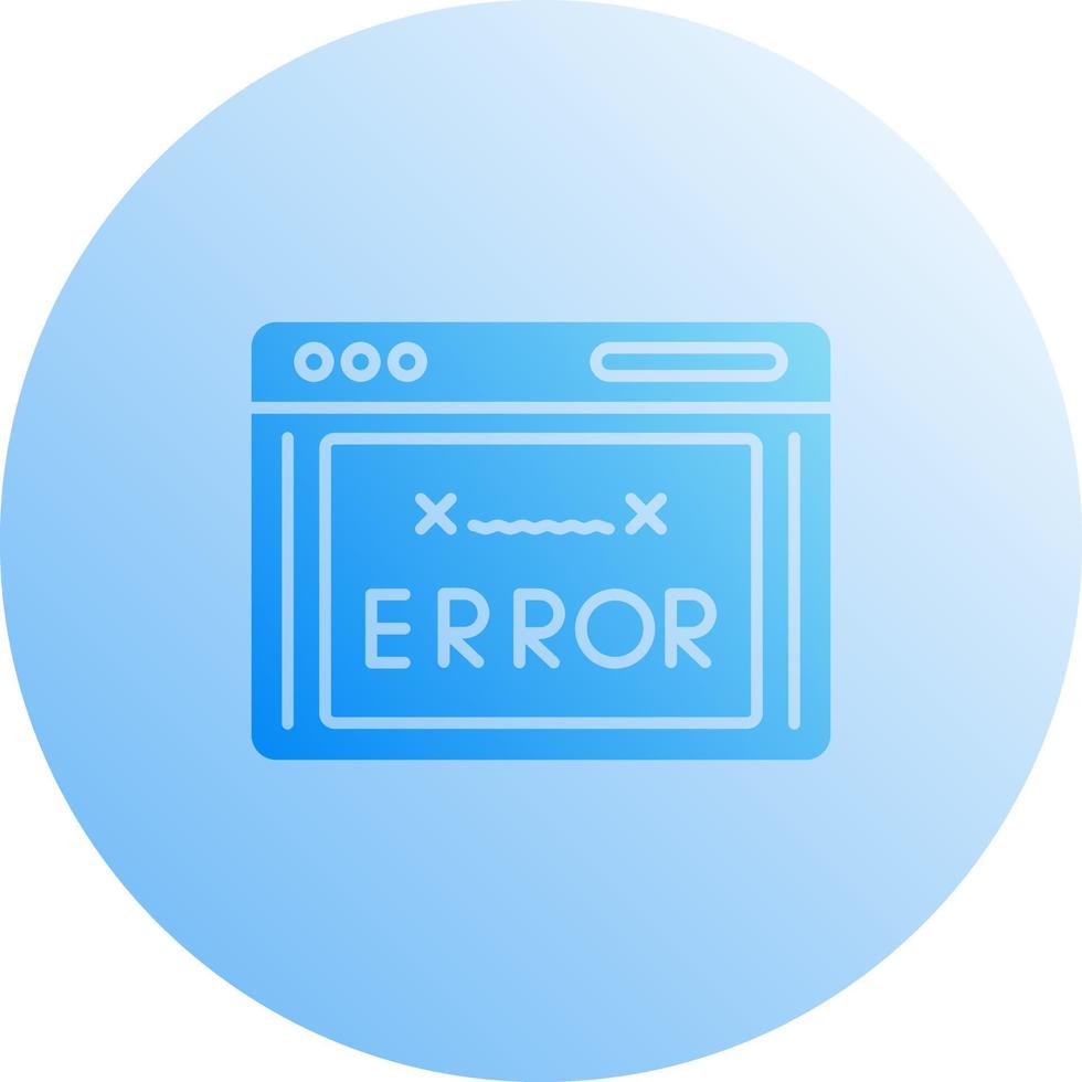Error Code Vector Icon