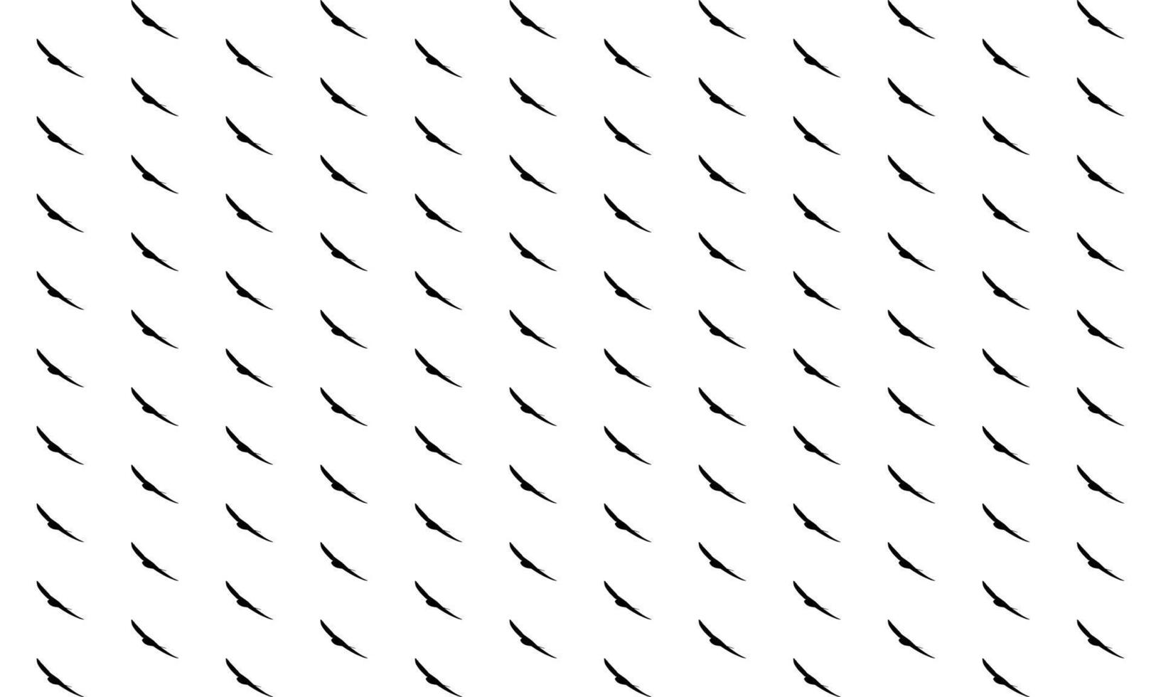 Flying Swallows, Martins, Saw Wings, or Hirundinidae Bird Silhouette for Motifs Pattern. Animal Print Series for Decoration, Ornate, Background, Wallpaper, Fashion, Website, or Graphic Design Element vector
