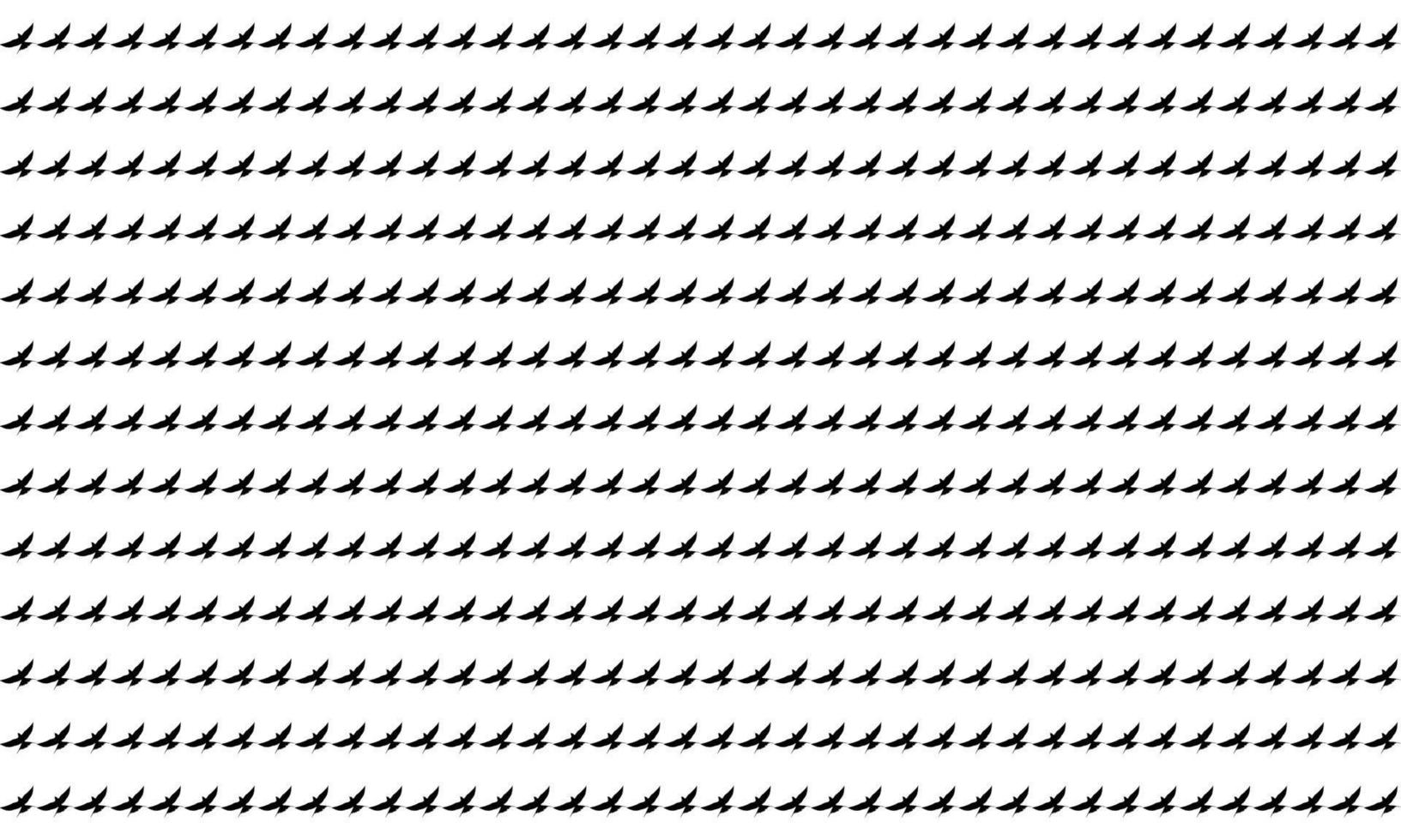 Flying Swallows, Martins, Saw Wings, or Hirundinidae Bird Silhouette for Motifs Pattern. Animal Print Series for Decoration, Ornate, Background, Wallpaper, Fashion, Website, or Graphic Design Element vector