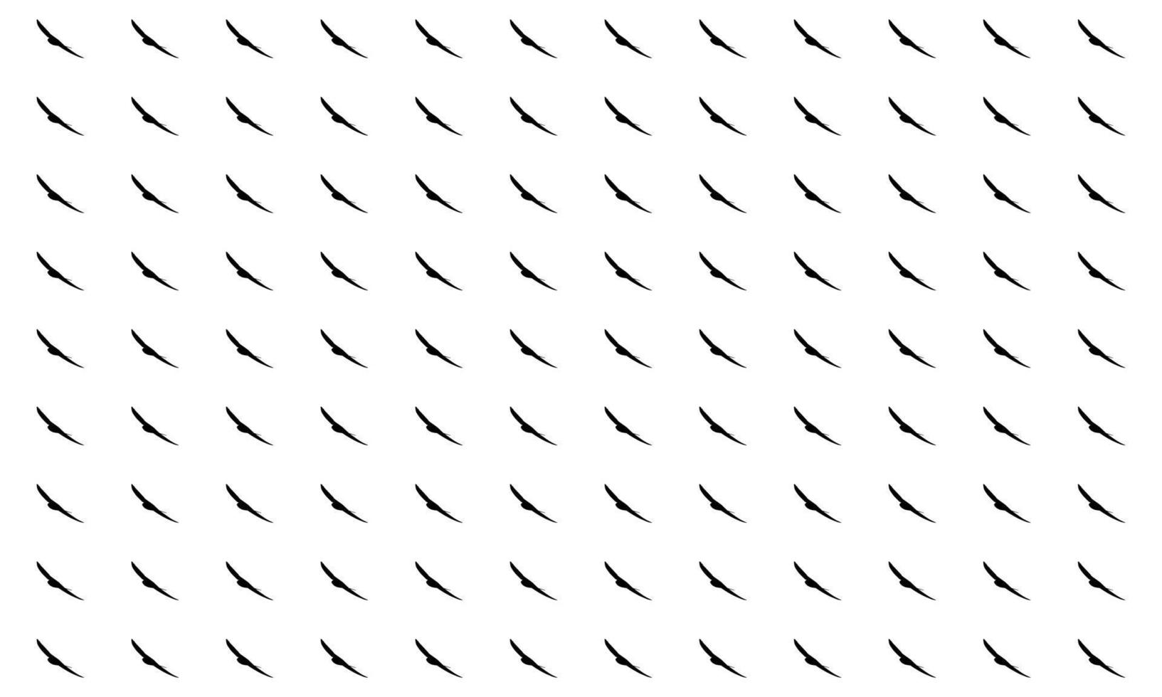 Flying Swallows, Martins, Saw Wings, or Hirundinidae Bird Silhouette for Motifs Pattern. Animal Print Series for Decoration, Ornate, Background, Wallpaper, Fashion, Website, or Graphic Design Element vector