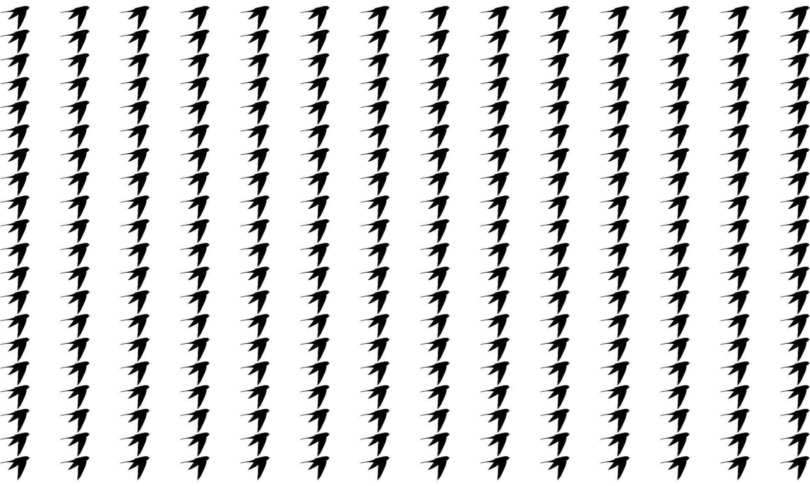 Flying Swallows, Martins, Saw Wings, or Hirundinidae Bird Silhouette for Motifs Pattern. Animal Print Series for Decoration, Ornate, Background, Wallpaper, Fashion, Website, or Graphic Design Element vector