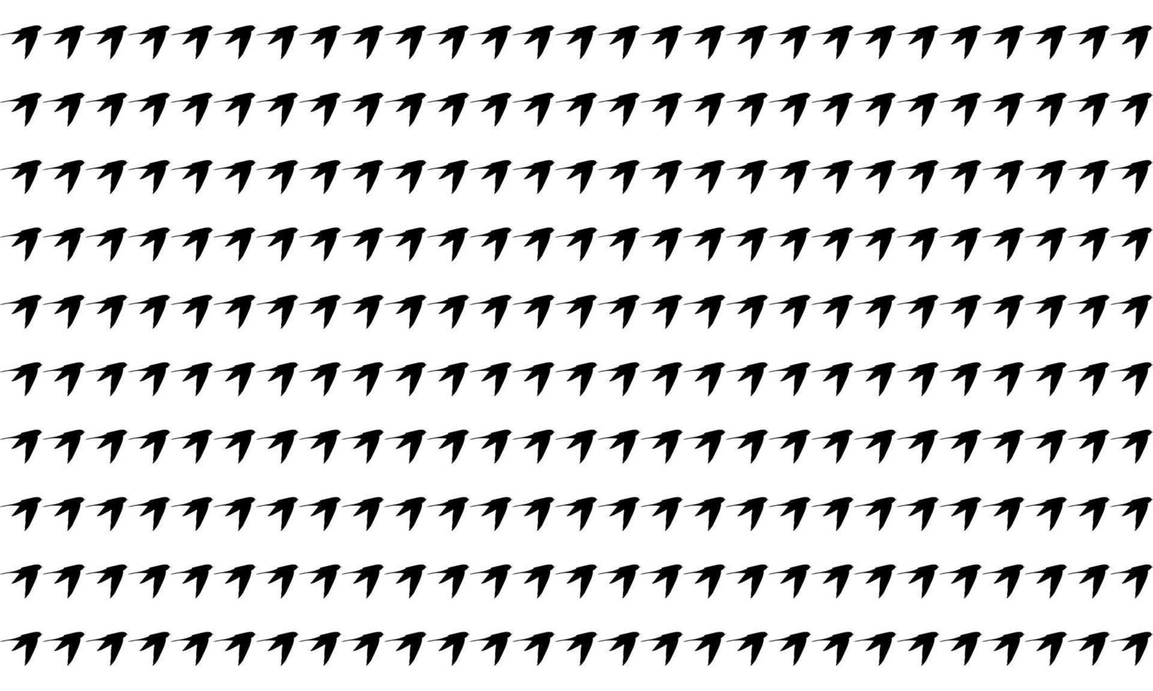 Flying Swallows, Martins, Saw Wings, or Hirundinidae Bird Silhouette for Motifs Pattern. Animal Print Series for Decoration, Ornate, Background, Wallpaper, Fashion, Website, or Graphic Design Element vector