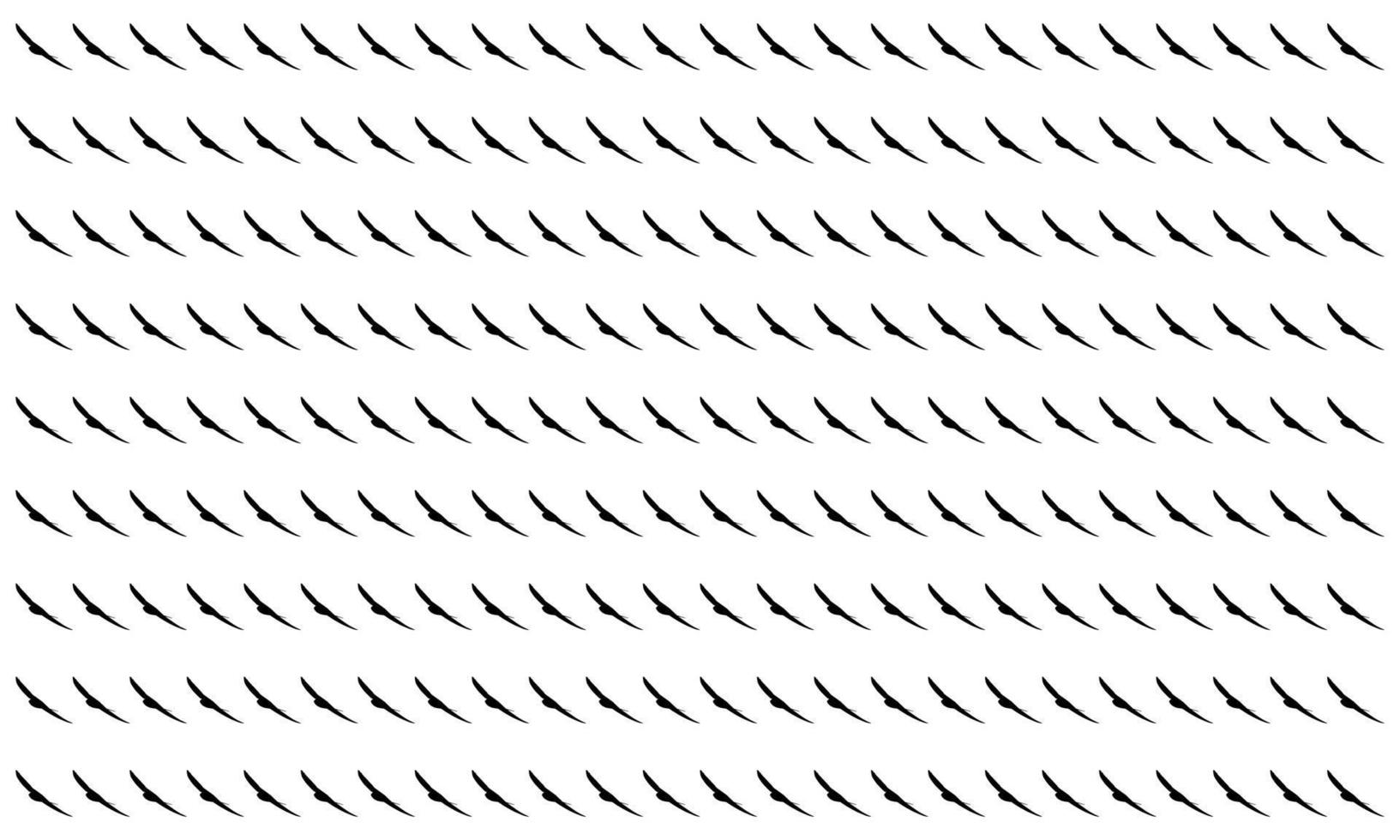 Flying Swallows, Martins, Saw Wings, or Hirundinidae Bird Silhouette for Motifs Pattern. Animal Print Series for Decoration, Ornate, Background, Wallpaper, Fashion, Website, or Graphic Design Element vector