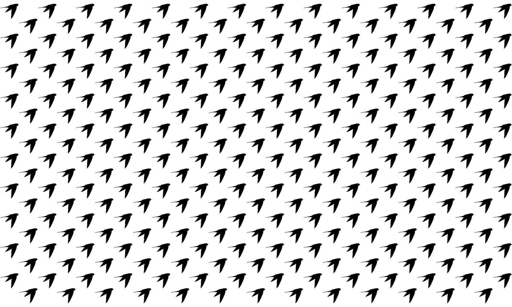 Flying Swallows, Martins, Saw Wings, or Hirundinidae Bird Silhouette for Motifs Pattern. Animal Print Series for Decoration, Ornate, Background, Wallpaper, Fashion, Website, or Graphic Design Element vector