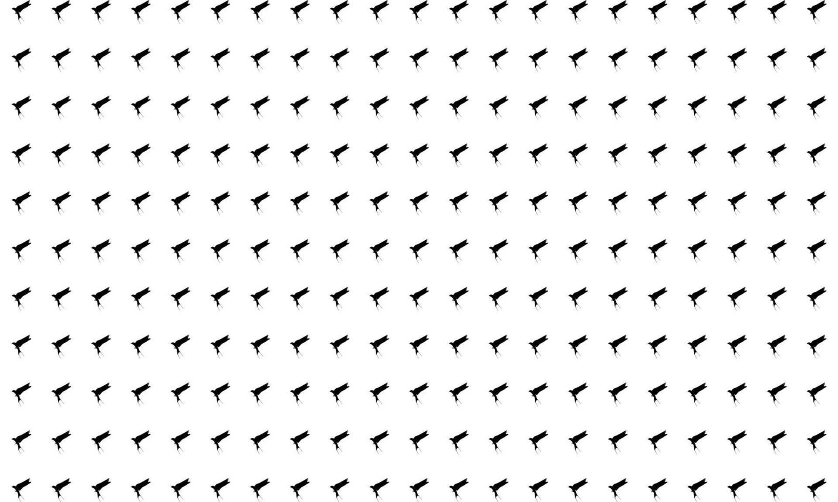 Flying Swallows, Martins, Saw Wings, or Hirundinidae Bird Silhouette for Motifs Pattern. Animal Print Series for Decoration, Ornate, Background, Wallpaper, Fashion, Website, or Graphic Design Element vector