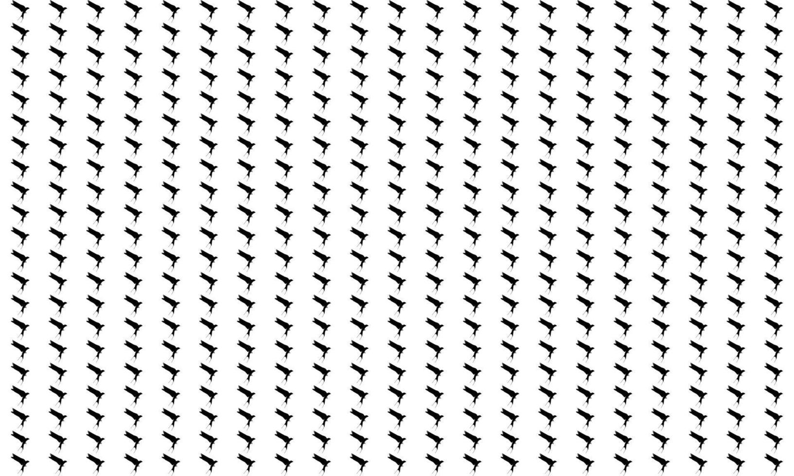Flying Swallows, Martins, Saw Wings, or Hirundinidae Bird Silhouette for Motifs Pattern. Animal Print Series for Decoration, Ornate, Background, Wallpaper, Fashion, Website, or Graphic Design Element vector