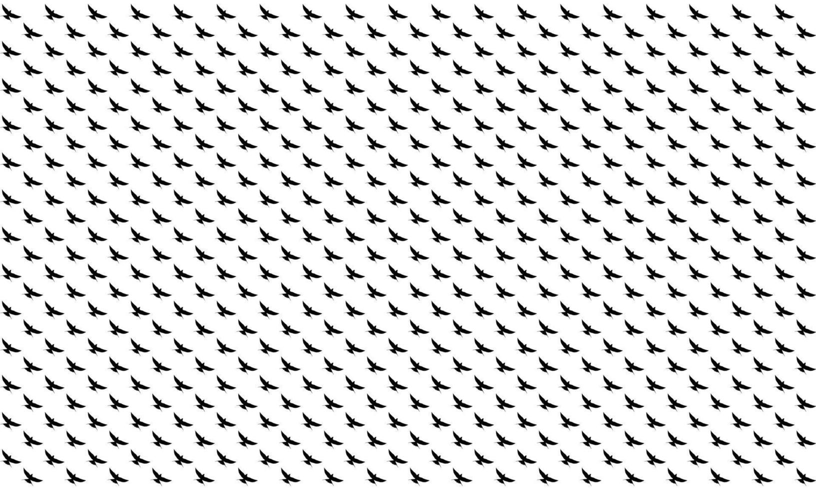 Flying Swallows, Martins, Saw Wings, or Hirundinidae Bird Silhouette for Motifs Pattern. Animal Print Series for Decoration, Ornate, Background, Wallpaper, Fashion, Website, or Graphic Design Element vector