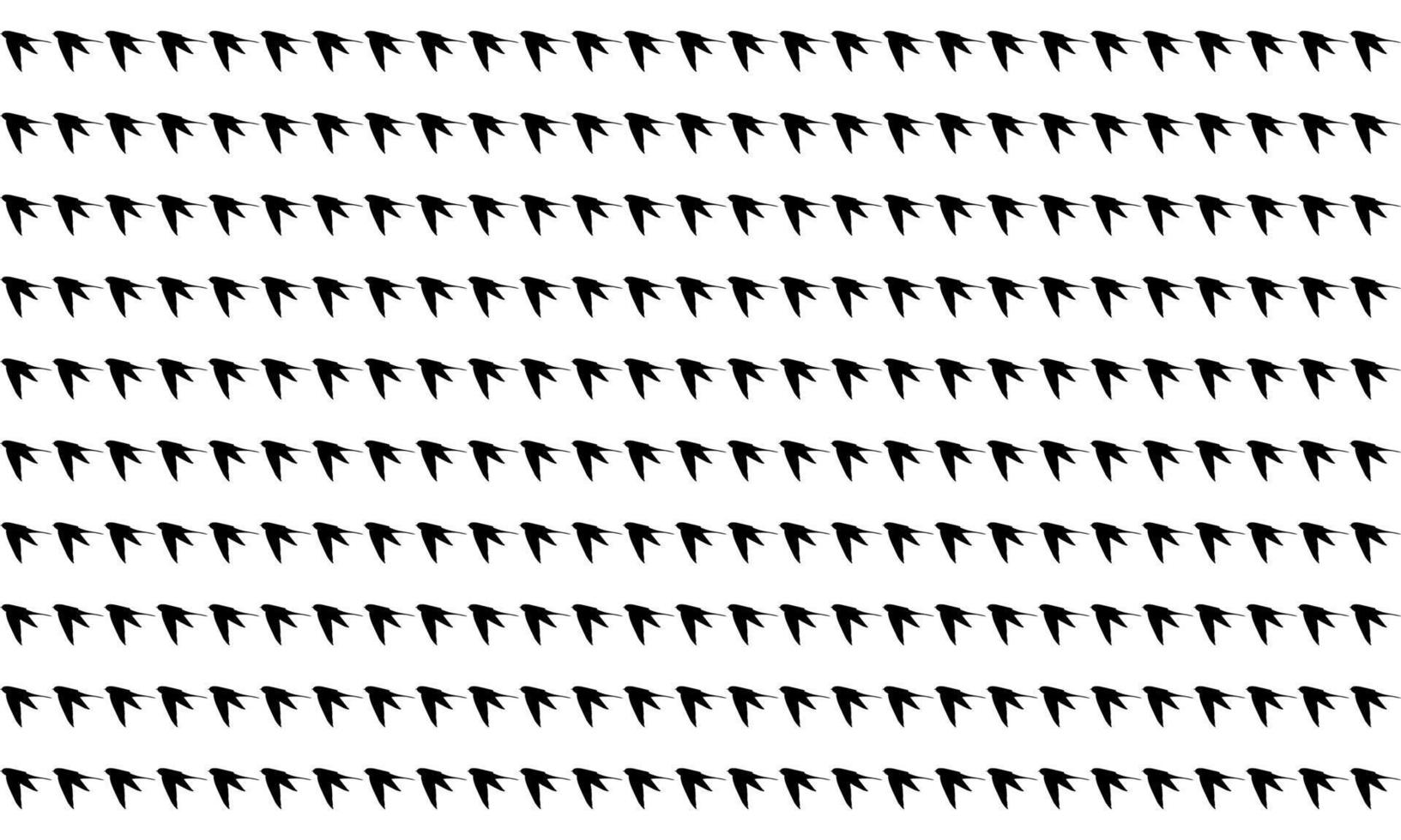 Flying Swallows, Martins, Saw Wings, or Hirundinidae Bird Silhouette for Motifs Pattern. Animal Print Series for Decoration, Ornate, Background, Wallpaper, Fashion, Website, or Graphic Design Element vector