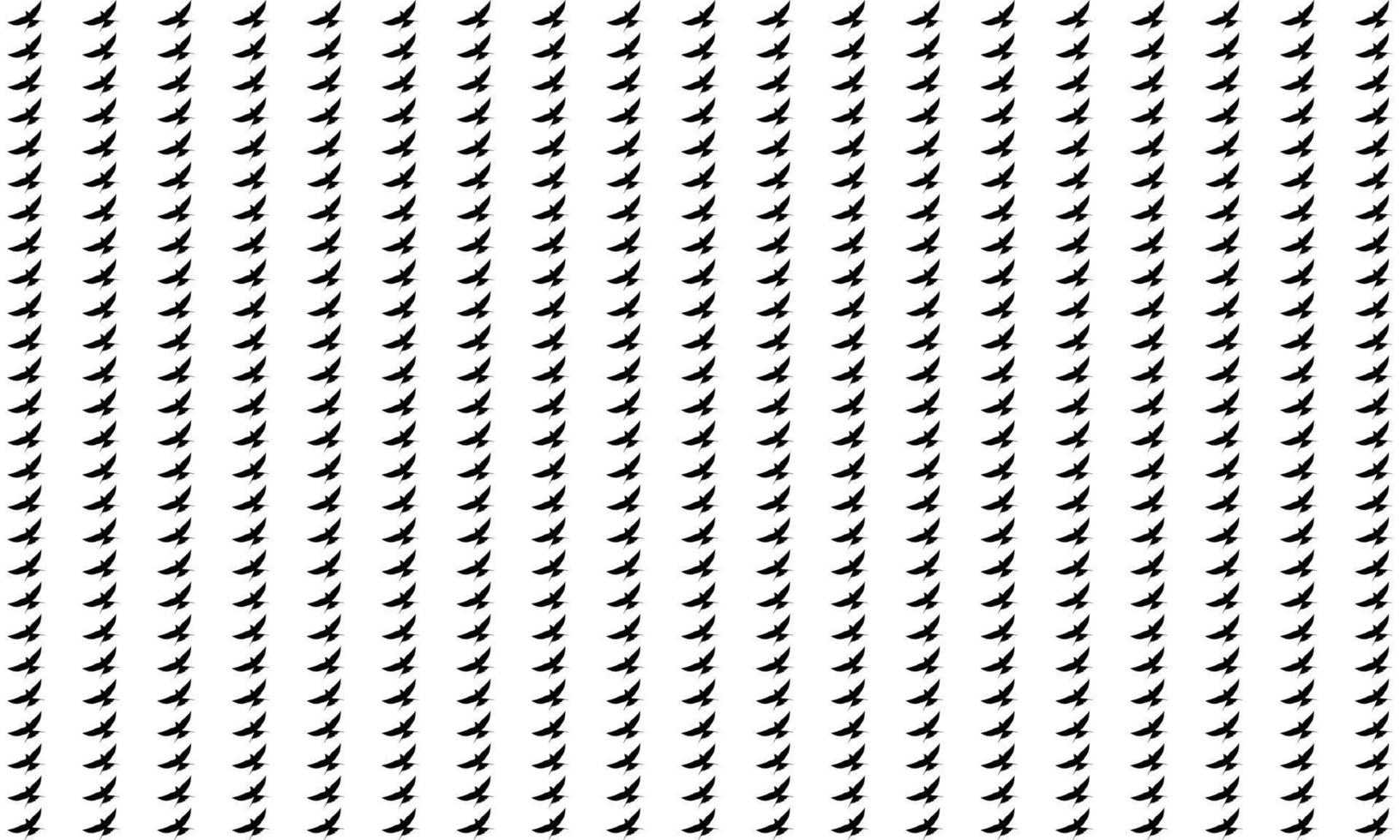 Flying Swallows, Martins, Saw Wings, or Hirundinidae Bird Silhouette for Motifs Pattern. Animal Print Series for Decoration, Ornate, Background, Wallpaper, Fashion, Website, or Graphic Design Element vector