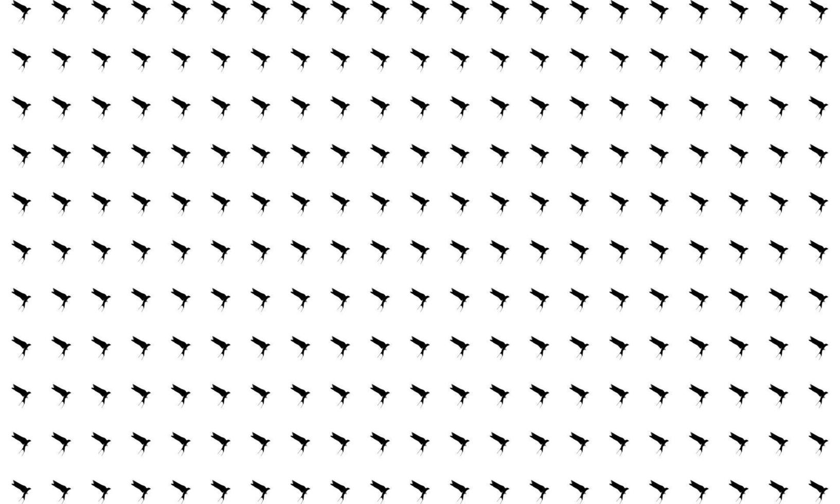 Flying Swallows, Martins, Saw Wings, or Hirundinidae Bird Silhouette for Motifs Pattern. Animal Print Series for Decoration, Ornate, Background, Wallpaper, Fashion, Website, or Graphic Design Element vector