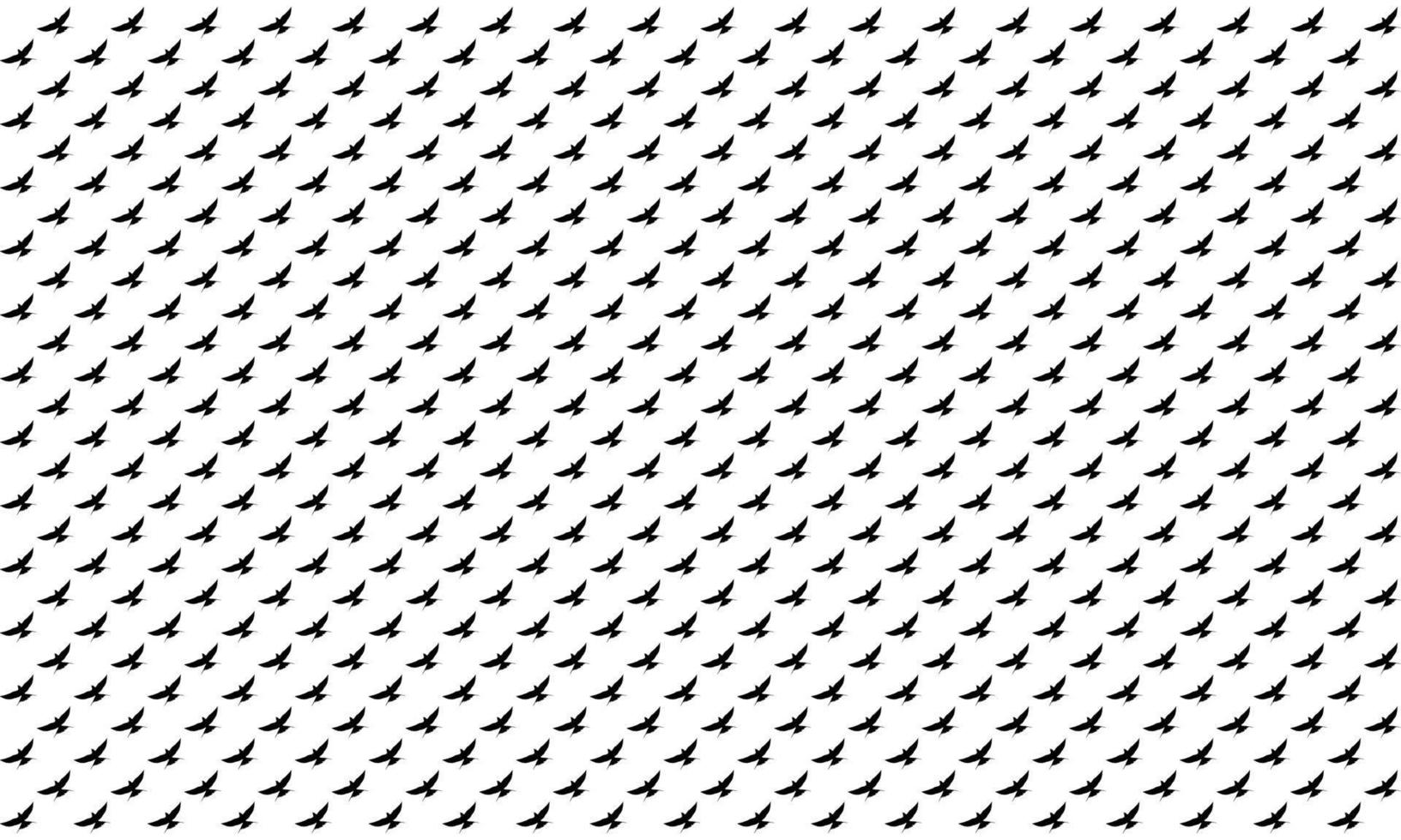 Flying Swallows, Martins, Saw Wings, or Hirundinidae Bird Silhouette for Motifs Pattern. Animal Print Series for Decoration, Ornate, Background, Wallpaper, Fashion, Website, or Graphic Design Element vector