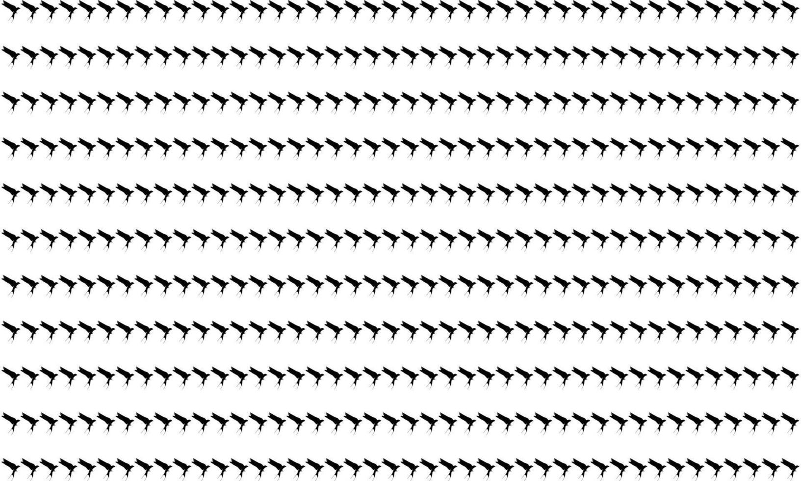 Flying Swallows, Martins, Saw Wings, or Hirundinidae Bird Silhouette for Motifs Pattern. Animal Print Series for Decoration, Ornate, Background, Wallpaper, Fashion, Website, or Graphic Design Element vector