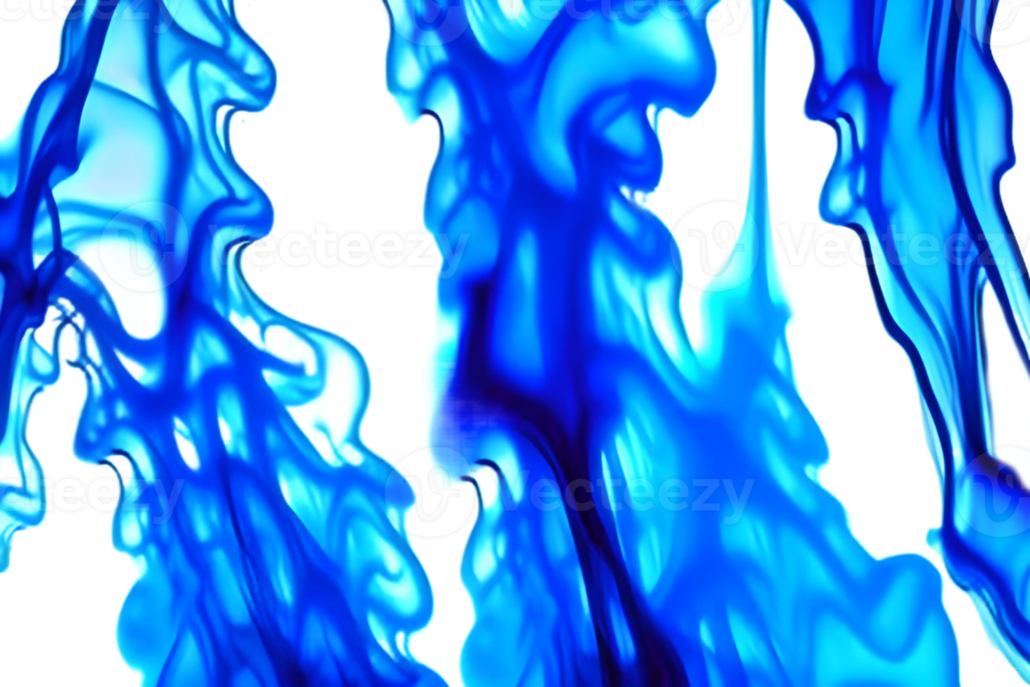 abstrakt ränder av blå måla explosion bläck mönster textur konst papper png