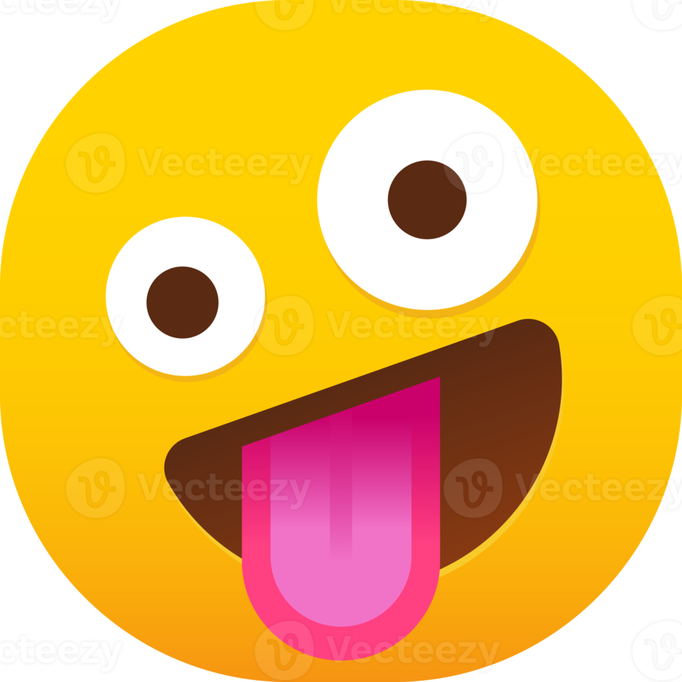 crazy zany emoji png