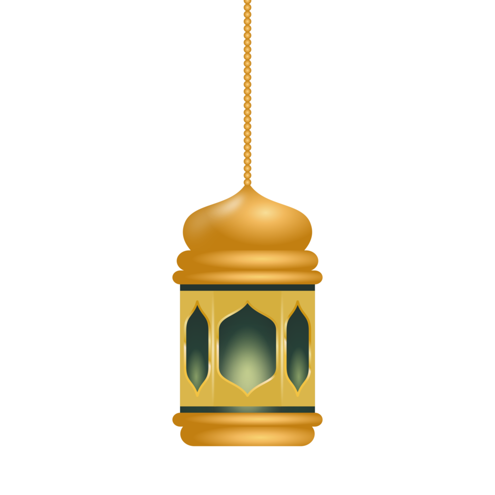 Islamic lantern for ramadan or eid ornament or islamic festival png