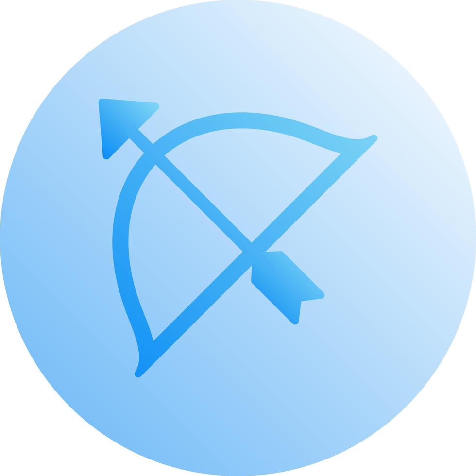 Unique Archery Vector Icon