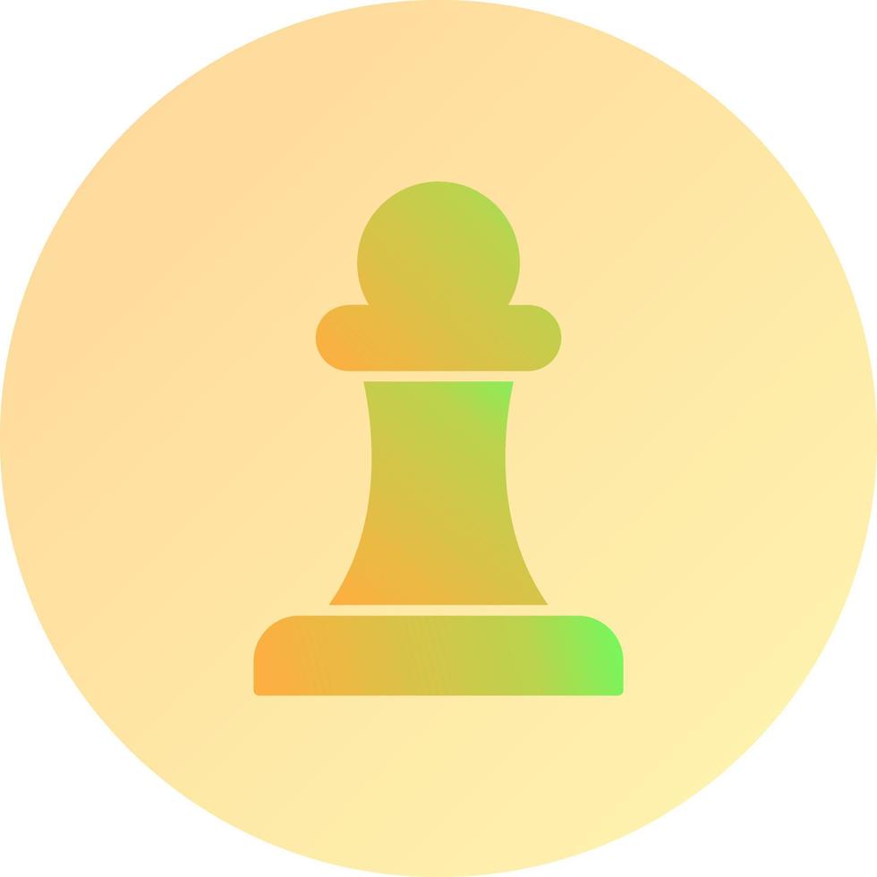 Unique Pawn Vector Icon