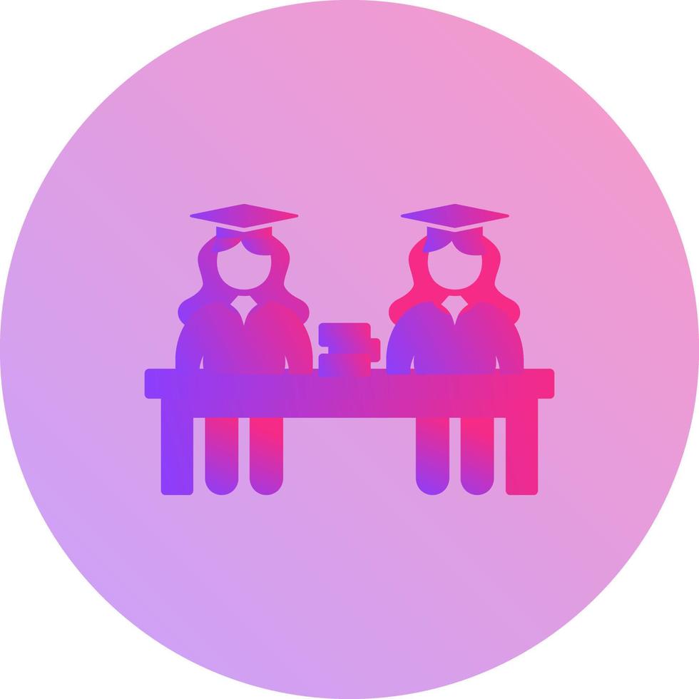Unique Combined Study Vector Icon