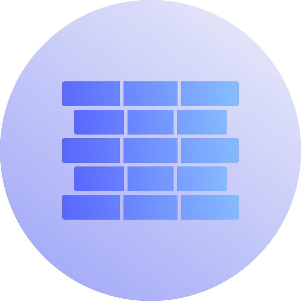 Unique Bricks Vector Icon