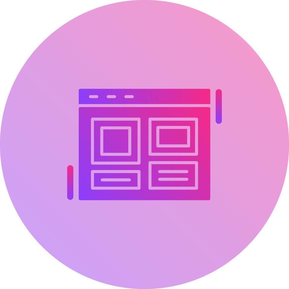 Layout Vector Icon
