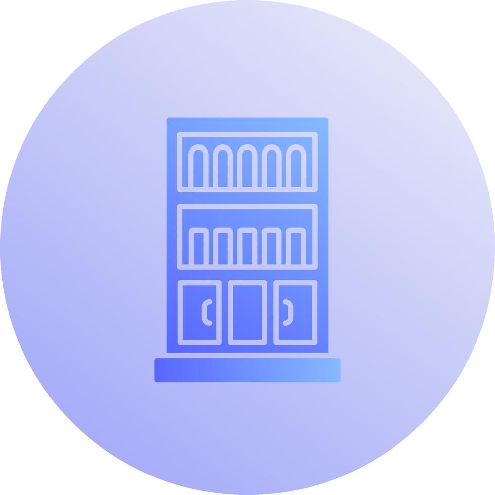 Book Shelf Vector Icon