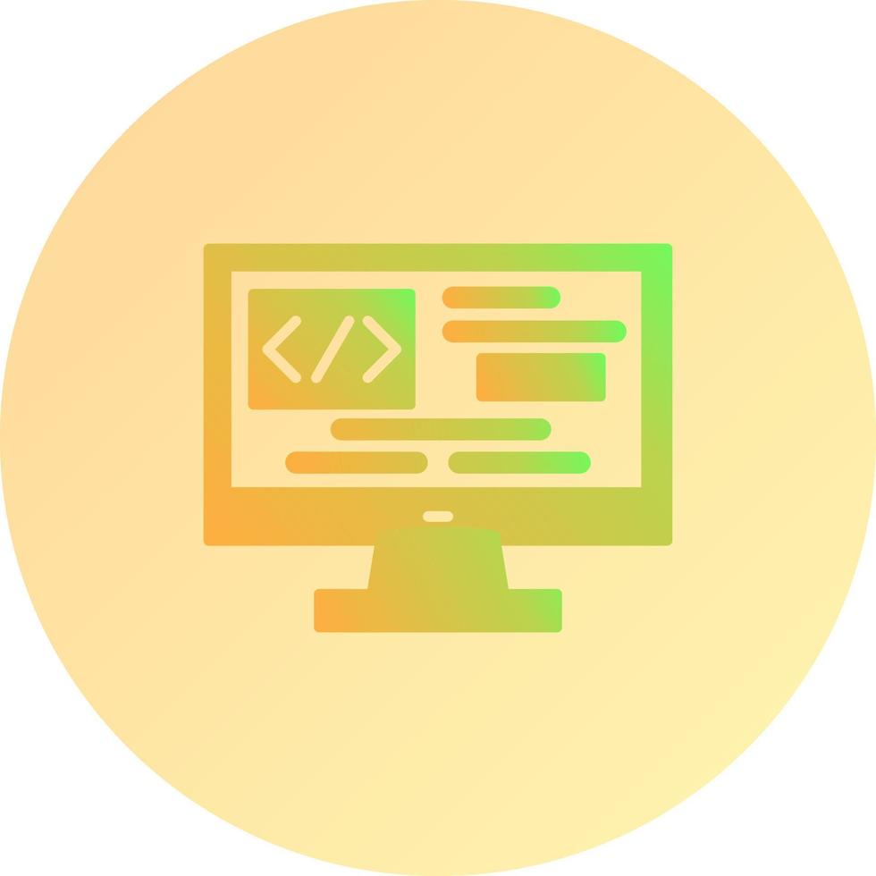 Coding Vector Icon